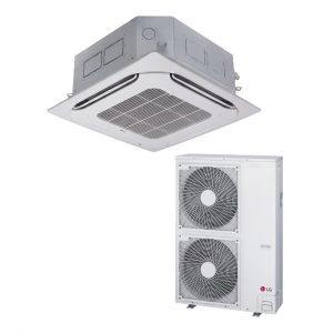 LG Cassette de techo 4 vías + unidad exterior